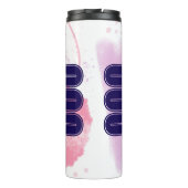 000 Engel Number Pink Blue Spiritual Awakening Thermosbecher (Rückseite)