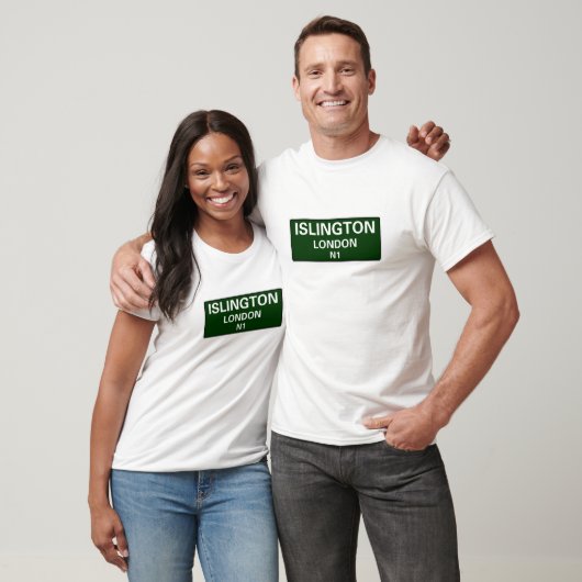 000 STRASSENSCHILDER - LONDON - ISLINGTON N1 T-Shirt (Unisex)