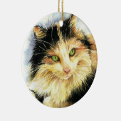 0010 Calico Cat Keramikornament (Rechts)