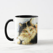 0010 Calico Cat Tasse (Links)