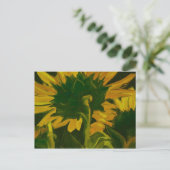 0010-hinter der Sonnenblume Postkarte (Stehend Vorderseite)