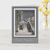 0018 Sympathiekarte mit Vers & Schrift Karte (Gelbe Blume)