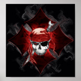 001-Burni'n & Burni'n-001 Pointed-cross Poster