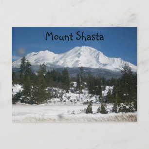 001, Mount Shasta Postkarte