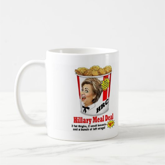 #0029 Hillary Mahlzeit-Abkommen-Tasse Kaffeetasse (Links)