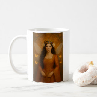 002_A fairy princess in burnt orange. Kaffeetasse