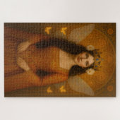 002_A fairy princess in burnt orange. Puzzle (Horizontal)