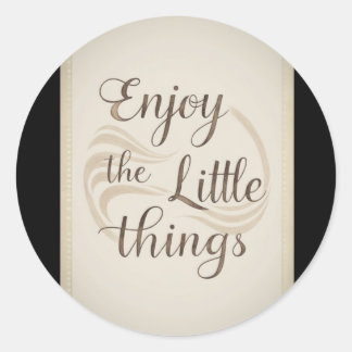 002 Kleinigkeiten genießen Sticker