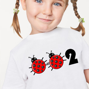 🐞 002, Niedlicher Pickleball Ladybird T-Shirt