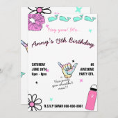 002 Party-vsco-Trend für Teenager Ankündigung (Vorne/Hinten)