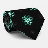 (003: 07a) Glühende Atome - schwarze Krawatte (Gerollt)