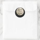 003 immer gut aufklebern runder aufkleber (Tasche)