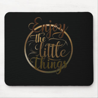 003 Kleinigkeiten genießen Sticker Mousepad