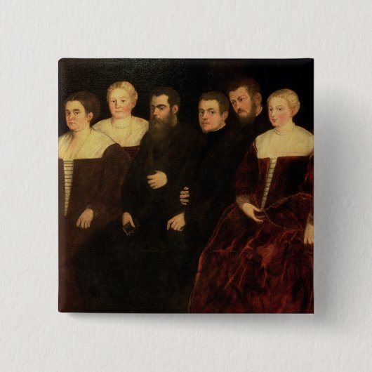 00409 sieben Mitglieder der Soranzo Familie Button (Vorderseite)