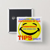 004, BAGGERS SIND NICHT, ANGESTELLTE O… - BUTTON (Vorne & Hinten)