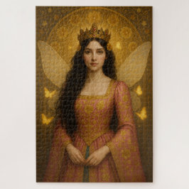 005_A fairy princess in rose pink. Puzzle