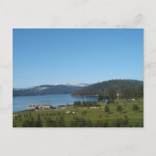 005 Lake Coeur d'Alene Postkarte