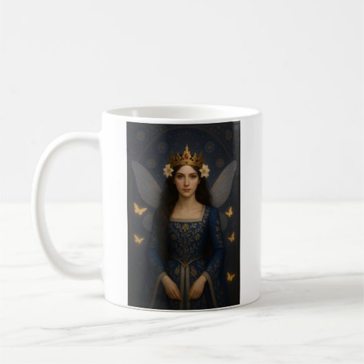 006_A fairy princess in royal blue. Kaffeetasse (Links)