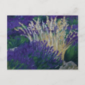 0071-le champ de lavande postkarte (Vorderseite)
