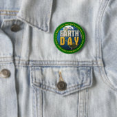 (007:01) Earth Day: Heile die Welt!-Button Button (Beispiel)