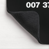 007 373 5963 - Berühmte 90er-Videospielcodes Mousepad (Ecke)