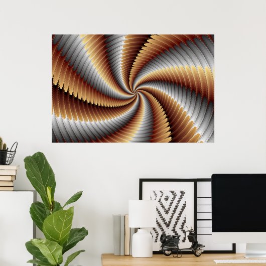 007 Fraktal Poster (Heimbüro)