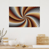 007 Fraktal Poster (Küche)