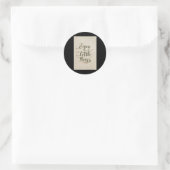 007 Kleinigkeiten genießen Sticker (Tasche)