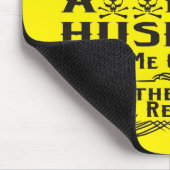 !00% Certified A-hole Husband #USAPatriotGraphics Mousepad (Ecke)