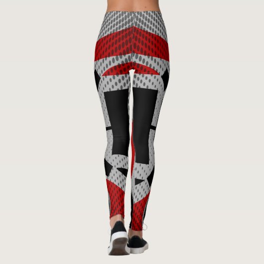 00 LVL-Betrüger-Code-Leggings Leggings (Rückseite)