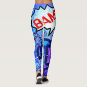 00 LVL-Comic-Leggings Leggings (Rückseite)
