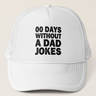 00 Tage ohne Vater Witze Cooler Vater sarkastisch Truckerkappe