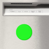 00FF00 Kalkgrün Magnet (In Situ (Geschirrspüler))