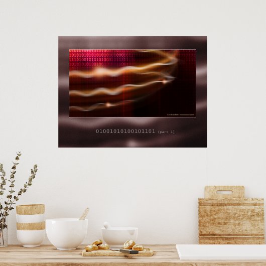 01001010100101101 - Poster (Küche)
