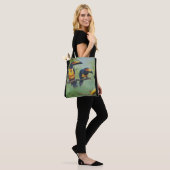 0108 - Tropical Bird Tote Bag Tasche (Am Model)