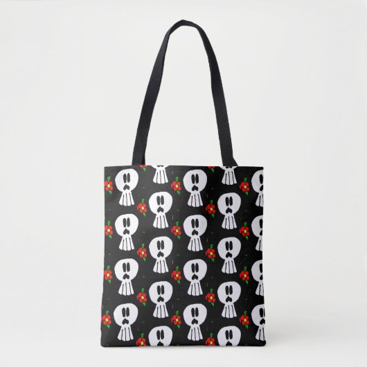 0109 - Blume Tote Beutel Tasche (Vorderseite)