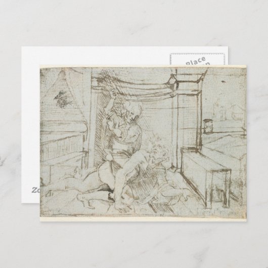 01147 Ludwig Wilhelm, Graf von Baden , 1705 Postkarte (Vorne/Hinten)