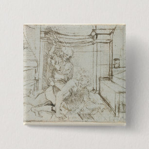 01147 Ludwig Wilhelm, Zählung von Baden, 1705 Button