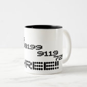 0118, 999, 88199, 9119, 725, DREI!! TASSE (VorderseiteRechts)