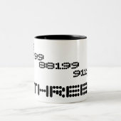 0118, 999, 88199, 9119, 725, DREI!! TASSE (Mittel)