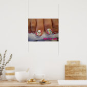 011, Die Toe Lady Poster (Küche)