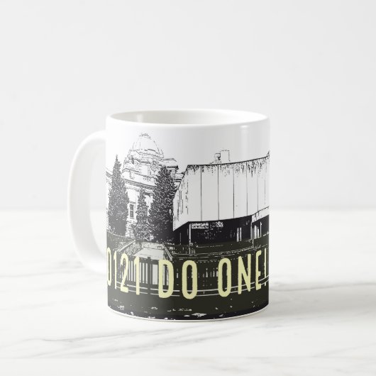 0121 TUN Sie EINE Tasse, brummie Redewendungen Kaffeetasse (Vorderseite Links)
