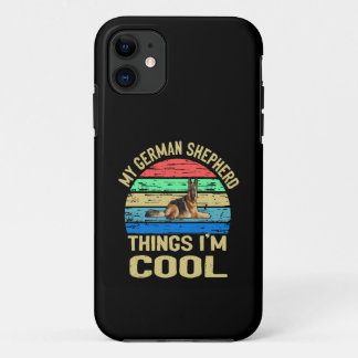012 Mein Deutscher Hirte Ich bin Cool Vintag Case-Mate iPhone Hülle