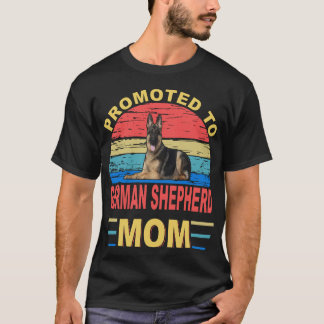013 Befördert zur deutschen Schäferhütte-Mama T-Shirt