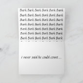 013, Zählen Sie Ihr Alter in Bellen... Karte (Innenseite)