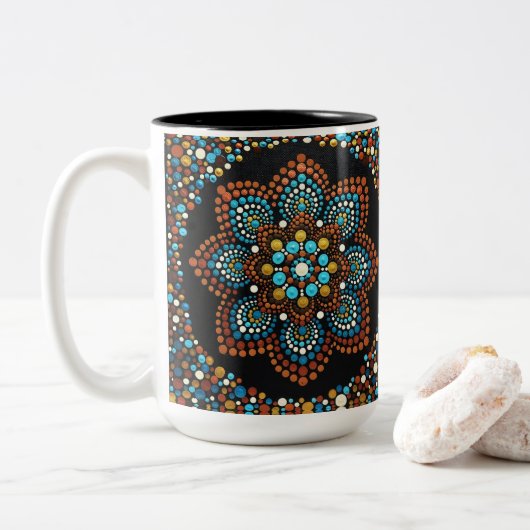 0140 - Tasse Mandala (Mit Donut)