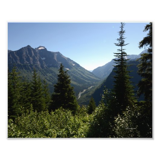 0147 8/12 Logan Pass im Glacier Fotodruck (Vorne)