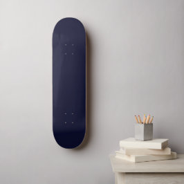 #014 Dark Navy Color Collection Skateboard