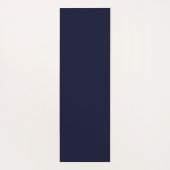 #014 Dark Navy Color Collection Yogamatte (Rückseite)