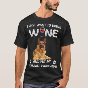 014 Ich habe gerade Gewollt, Wein zu trinken und m T-Shirt